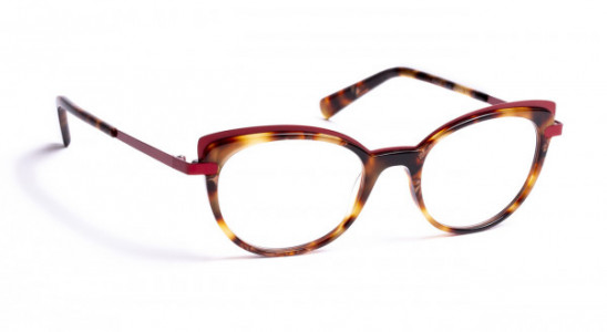 J.F. Rey PA037 Eyeglasses, PA037 9530 DEMI / RED (9530)