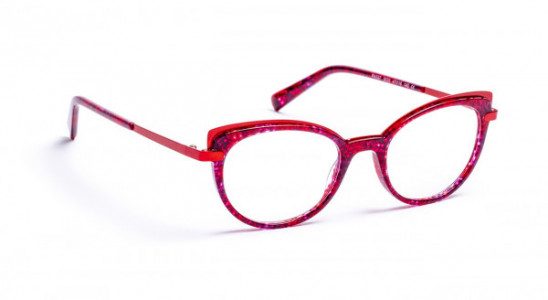 J.F. Rey PA037 Eyeglasses, BEAUTIFUL RED / RED (3030)