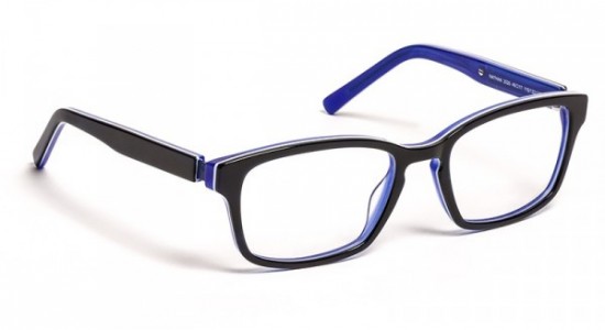 J.F. Rey NATHAN Eyeglasses, NATHAN 2025 NAVY BLUE / BLUE JEANS 12/16 (2025)