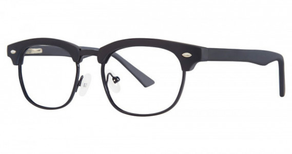 Modern Times PROUD Eyeglasses, Navy Matte/Blue