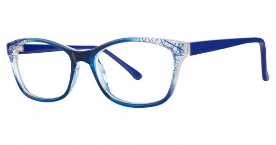 Modern Optical ICE Eyeglasses, Navy Crystal