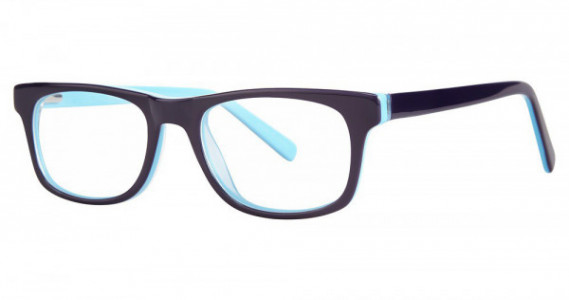 Modz BALLOON Eyeglasses, Navy/Sky Blue
