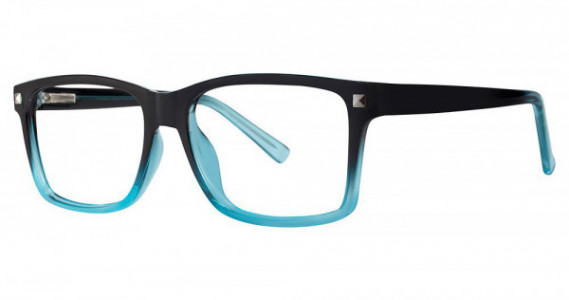 Modern Optical WEEKEND Eyeglasses, Black/Blue Fade
