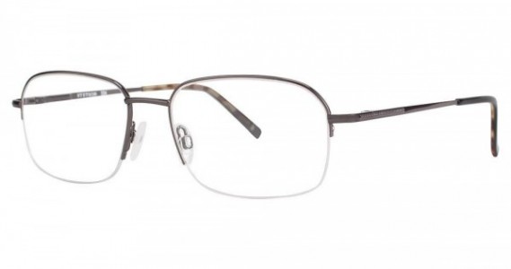 Stetson Stetson 334 Eyeglasses, 058 Shiny Dk Gun