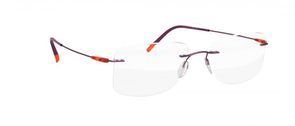 Silhouette Dynamics Colorwave bj Eyeglasses, 4040 Purple / Papaya