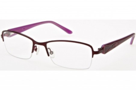 Imago Isil Eyeglasses, Col. 6 Plum/Acetate Plum/Lilac Metal