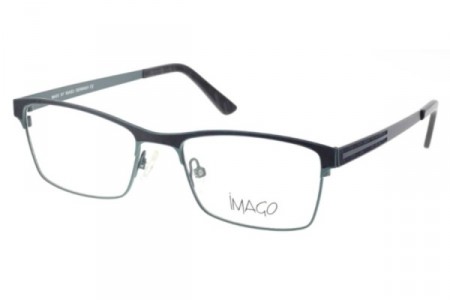 Imago Orco Eyeglasses, 05 Dark Teal/Black