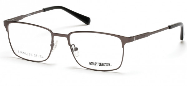 Harley-Davidson HD0758 Eyeglasses, 009 - Matte Gunmetal