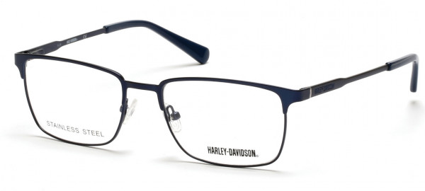 Harley-Davidson HD0758 Eyeglasses, 091 - Matte Blue