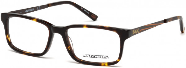 Skechers SE1141 Eyeglasses, 052 - Dark Havana