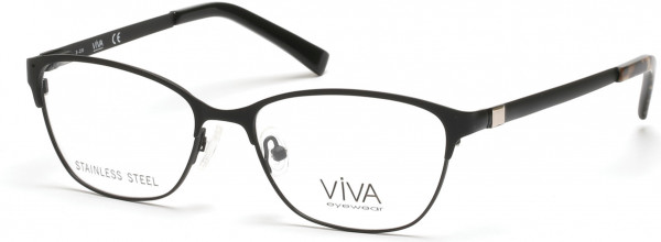 Viva VV4506 Eyeglasses, 002 - Matte Black