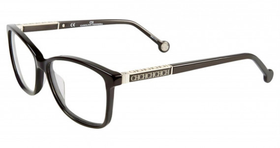 Carolina Herrera VHE672K Eyeglasses, Shiny Black 700Y