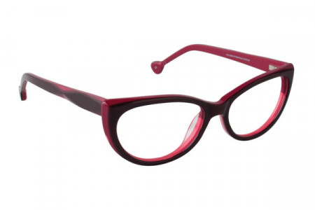 Lisa Loeb HEART BEAT Eyeglasses, Plum (C2)