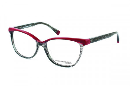 William Morris WM2913 Eyeglasses, Blk Dots/Red Top (C2)