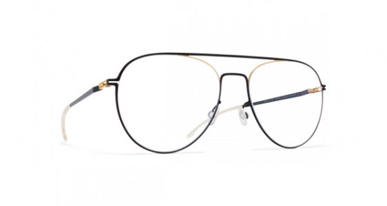 Mykita EERO Eyeglasses, Gold/Jet Black