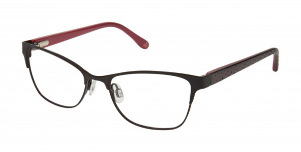 Lulu Guinness LK007 Eyeglasses, Black (BLK)
