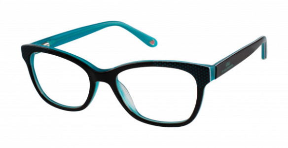 Lulu Guinness LK009 Eyeglasses, Black (BLK)