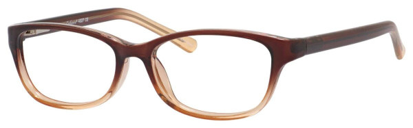 Enhance EN4027 Eyeglasses, Brown Fade