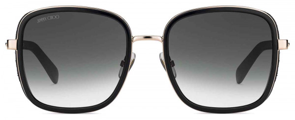 Jimmy Choo ELVA/S Sunglasses, 02M2 BLACK GOLD