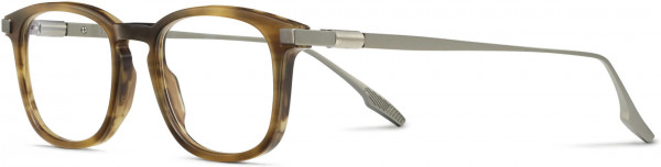 Safilo Design Calibro 01 Eyeglasses, 0KVI Striped Brown