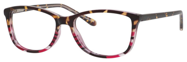 Enhance EN4047 Eyeglasses, Tortoise/Red Mix