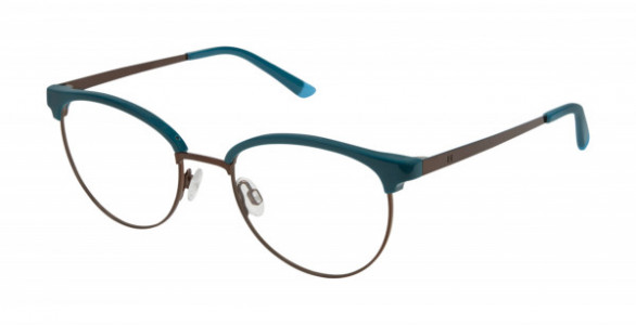 Humphrey's 582252 Eyeglasses, Teal Brown - 74 (TEA)