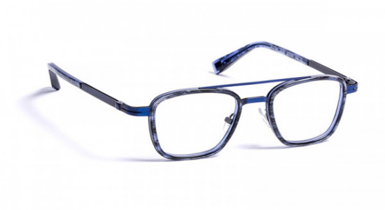 J.F. Rey JF2788 Eyeglasses, 0015 MATT BLACK/ANTIC SILVER