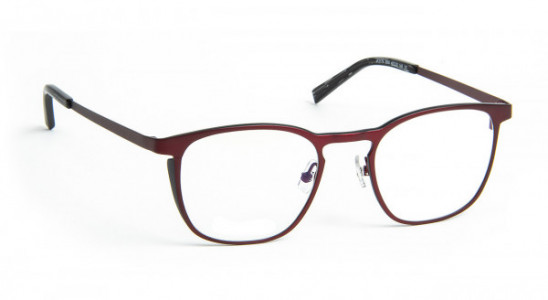 J.F. Rey JF2779 Eyeglasses, 3500 BRUSHED RED/BLACK