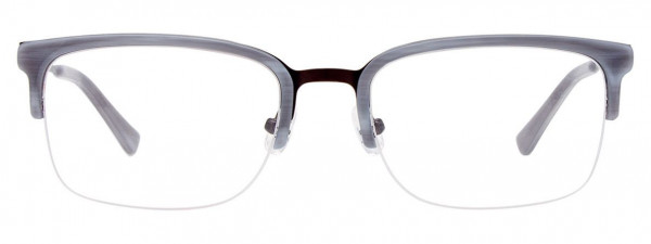 Takumi TK1036 Eyeglasses, 020 - Satin Dark Grey & Marbled Grey