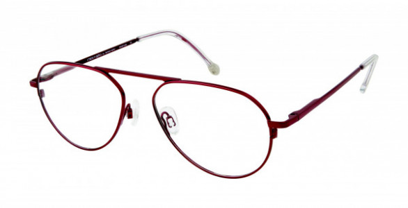 Colors In Optics C1077 CROCKETT Eyeglasses, SLV SHINY SILVER