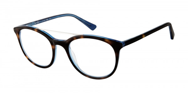 Jessica Simpson J1131 Eyeglasses, TSBL TORTOISE/BLUE