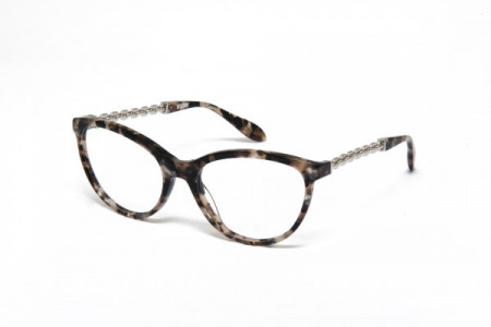 Moschino MO292V Eyeglasses, 02 SHINY GREY MARBLE HAVANA