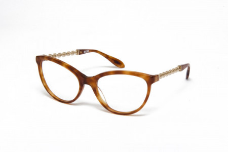 Moschino MO292V Eyeglasses, 03 SHINY HONEY HAVANA