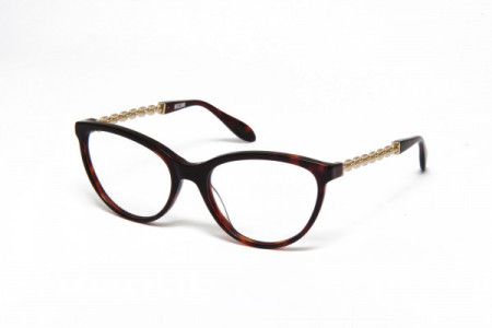 Moschino MO292V Eyeglasses, 04 SHINY HAVANA