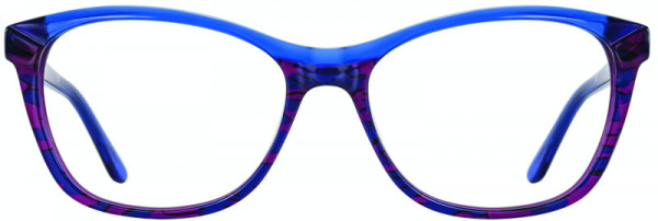 Scott Harris SH-570 Eyeglasses, 3 - Blue / Violet