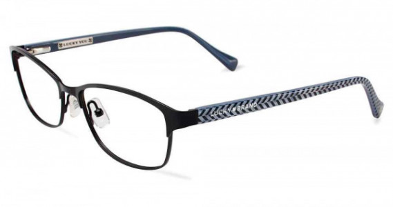 Lucky Brand D102 Eyeglasses, Black