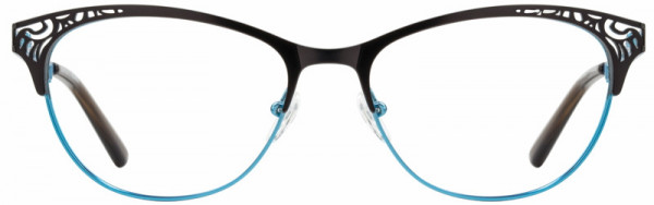Cote D'Azur CDA-265 Eyeglasses, 1 - Brown / Aqua