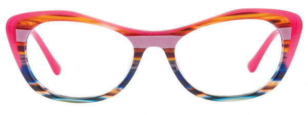 Paradox P5037 Eyeglasses, 030 - Pink & Caramel & Blue & Lilac