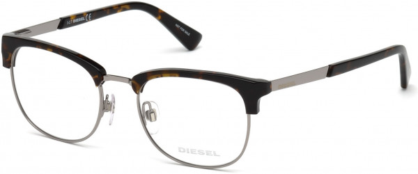 Diesel DL5275 Eyeglasses, 052 - Dark Havana