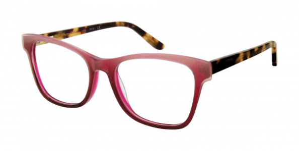 Jessica Simpson J1133 Eyeglasses, PKTS RASPBERRY SPARKLE FADE