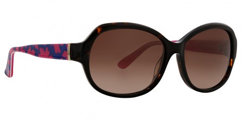Vera Bradley Liana V Sunglasses, Art Poppies