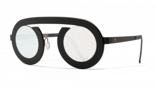 Blackfin Arc Sunglasses, Black & Gray - C817