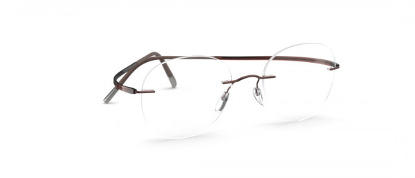 Silhouette Essence gp Eyeglasses, 6040 Easy Brown