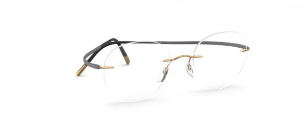 Silhouette Essence gp Eyeglasses, 7630 Black Style