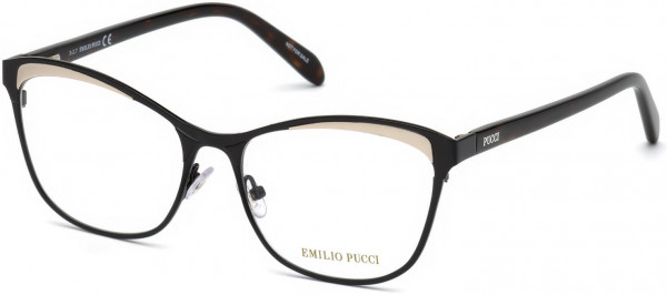 Emilio Pucci EP5084 Eyeglasses, 005 - Black/other