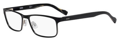 HUGO HG 0151 Eyeglasses, 0003 MATTE BLACK