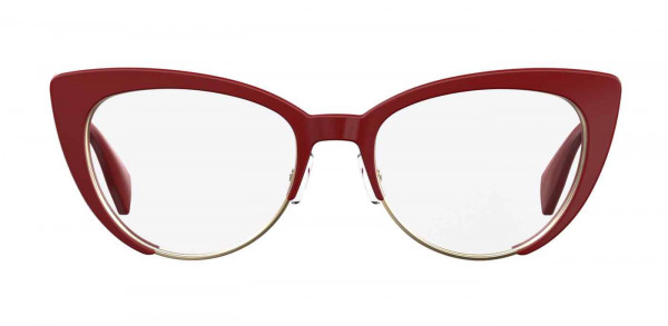 Moschino MOS521 Eyeglasses, 0C9A RED