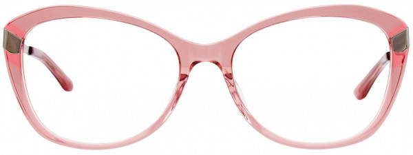 Paradox P5055 Eyeglasses, 030 - Red Crystal & Pink Crystal & Silver