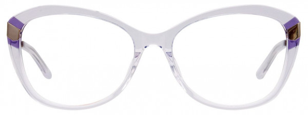 Paradox P5055 Eyeglasses, 070 - Crystal & Violet Crystal & Silver
