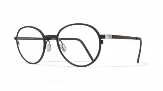 Blackfin Walcott Eyeglasses, Black & Silver - C749